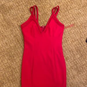Red Missguided Dress